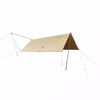 ogawa Outdoor Camping System Tarp Recta Sand Beige x Dark Brown x 295 3338 [350 см]
