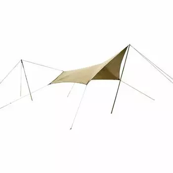 ogawa Outdoor Tarp Pentagonal Type System Tarp Penta 3 x 3 x 3337 Penta Black CETO1023 [3м 3м] / коричневый