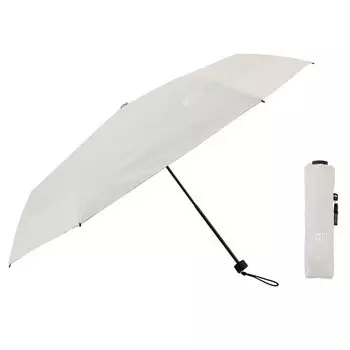 Ogawa SONAERU PARASOL parasol Folding umbrella Black x white Light blocking rate Over UV protection Suitable for both sun and rain Reflective fabric