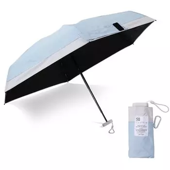 Ogawa Ultra Folding Light Blocking UV Water Family Cynthia 54728 Зонт, Компактный, Тонкий, Зонт, Скорость, 99,9% Cut, Саксофон, Кремовый, Отталкивающий,