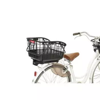 OGK Giken OGK Giken Rear Basket RB-037B6 (Removable Slide Rear Basket) Black for Bicycles Black