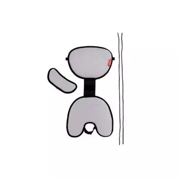 OGK Giken OGK Giken Велосипедное сиденье CWS-001 Гладкое детское сиденье Серый/Черный Серый/Черный