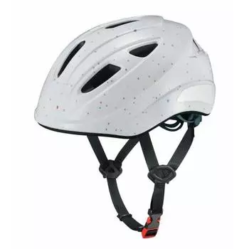 OGK KABUTO Bicycle Helmet for Children AILE Color: Dot White For Children (Head Circumference: 56-58cm) SG Certification