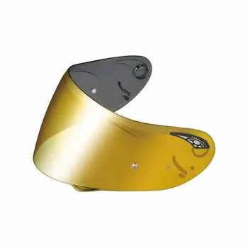 OGK Kabuto CF-1W Shield Gold Mirror