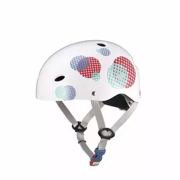 OGK KABUTO Велосипедный шлем для детей Мраморный горошек Белый для малышей Сертифицирован SG FR-MINI-2 (47-50см)