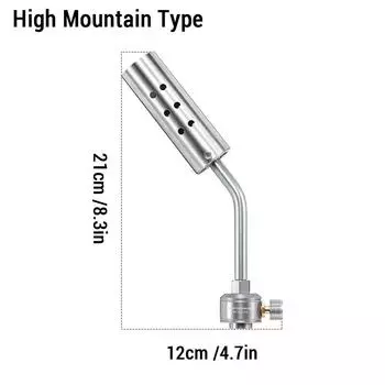 Огнемет из нержавеющей стали с трубкой предварительного нагрева, угольный огнемет Fire Point для барбекю High mountain Type