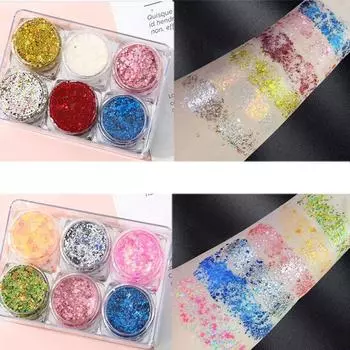 Огненный гель, блестящие тени для век, сценический макияж, банджи-ди-гель, без клея, специальный макияж для шоу 01#