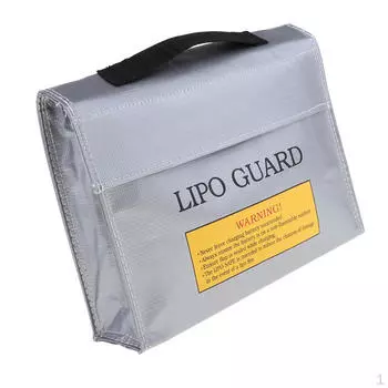 Огнестойкий мешок для зарядки аккумулятора (240x195x66мм)