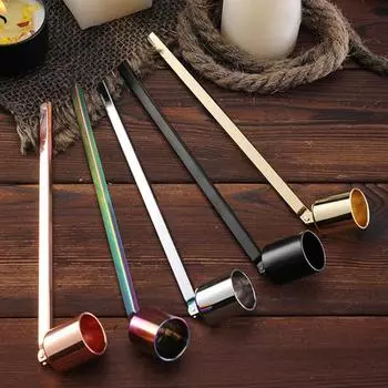 Огнетушитель для свечей, устойчивая к ржавчине крышка фитиля из нержавеющей стали, тушащая пламя свечи, простой инструмент для ароматерапии для дома, аксессуар для свечей