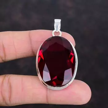 Ограненный кулон с рубеллитом, подвеска из драгоценного камня ручной работы, кулон из стерлингового серебра 925 пробы, ювелирные изделия с рубеллитом высшего качества, уникальные кулоны, подарки для женщин