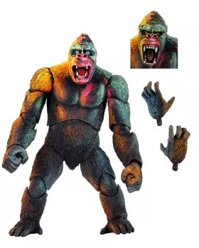 Ограниченная цветная иллюстрация NECA KING KONG Figure