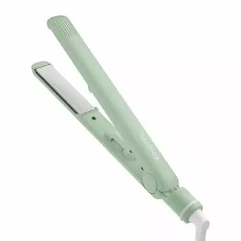 Ограниченная коллекция осень/зима 2023 года SALONIA Straight Hair Iron 24 мм [Symphony Green] В комплекте с термостойким чехлом SL-004SSG