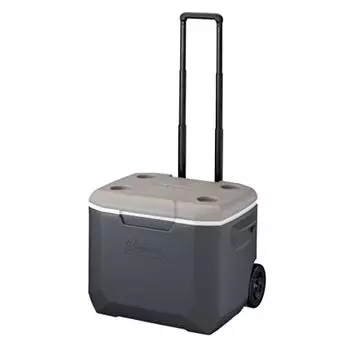 [Ограниченная модель] Coleman COOLER 60QT WHLD AP20 LIGHT GRAY JAPAN (2000036781) Лагерь Хард Кулер Коулмен