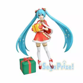 Ограниченная по времени серия Hatsune Miku Super Premium Figure Рождественская фигурка 2019 SPM «Hatsune Miku»
