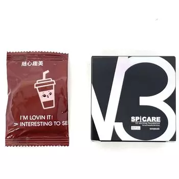 Ограниченная по времени выгода: тональная основа SPICARE V3 Exciting Foundation, подлинный гарантированный продукт с серийным номером 15 г, натуральный новый [Выиграй один! включено] Пополнение/Пополнение [Бонус