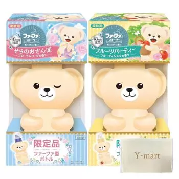 Ограниченная серия Farfa Kuma Bottle Fabric Conditioner Fruit Party 500 мл Sora no Osanpo 500 мл Набор из 1 шт. В комплекте с оригиналом [Оптовая закупка. салфетка]