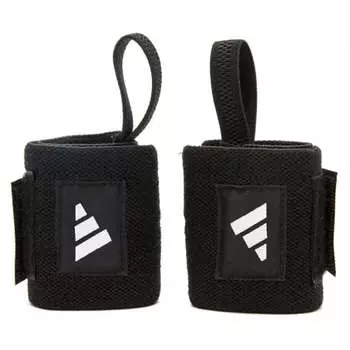 [Ограниченный] adidas Wrist Wrap Weight Training Support Wrap Velcro Type Unisex One Size Подходит для большинства пар ADAC-13100