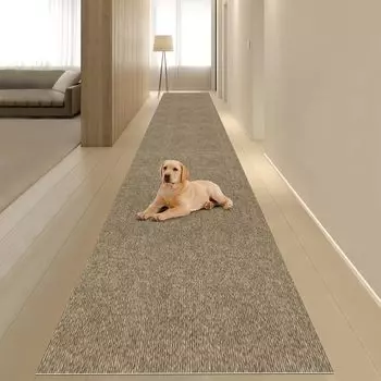 Ограниченный коврик для прихожей с присоской HDMOD Ширина ковра 60 см 600 см Длинный рулон ковра для собак Моющийся ковер Звукоизоляционный коврик Простой коврик для домашних животных с присоской Just