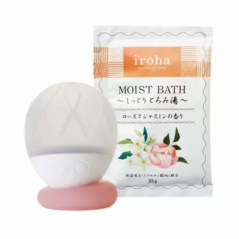 ограниченный набор iroha ukidama HANA с добавками для ванны роторная ванна свет перезаряжаемый [начальный набор] розовый