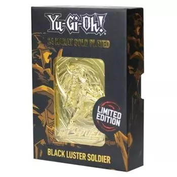 Ограниченный тираж коллекционной фигурки Chaos Soldier Yu-Gi-Oh! с покрытием из 24-каратного золота. -