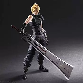 Ограниченный тираж PLAY ARTS Kai Cloud Strife Версия 2 FlNALFANTASY7 Ремейк PLAY ARTS Kai