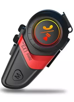 Ограниченный велосипедный интерком LX3 PRO для шлема Bluetooth, 58 часов непрерывной работы на велосипеде, IP67, тройной интеллектуальный шумоподавляющий интерком для популярных велосипедов, большой, 1500 мАч