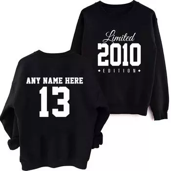 Ограниченный выпуск 2010 года, толстовки с капюшоном для вечеринки в честь 13-го дня рождения, толстовки с капюшоном для 13 лет, толстовка с капюшоном I Am Kenough, пуловер унисекс L