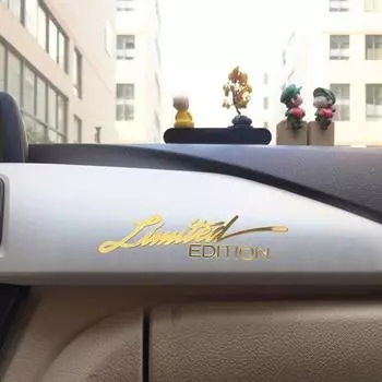 Ограниченный выпуск наклеек-эмблем 3D металлические наклейки креативное украшение кузова автомобиля