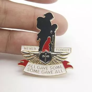 Ограниченный выпуск: значок к 110-летию, эмалированная брошь «Никогда не забывайте», сувенирная коллекция военных значков, подарок One Size