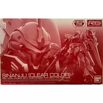 [Ограничено мероприятием] RG 1/144 Sinanju [Прозрачный цвет] Gunpla EXPO2017