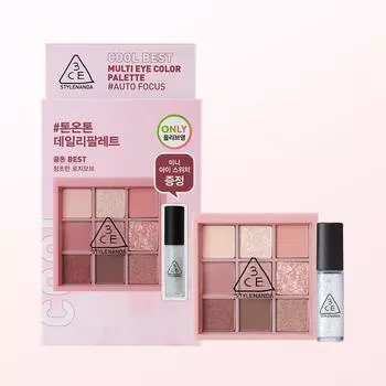 [Ограничено] Специальный набор 3CE Multi Eye Color Palette с переключателем глаз OVERTAKE