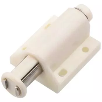 Ограничитель двери шкафа DIY Магнитный фиксатор для открывания нажатием на кнопку Ограничитель для самовыравнивающегося шкафа Кухонная дверца шкафа Магнит коричневый