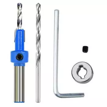 Ограничитель глубины сверления для деревообработки, огнестойкое и износостойкое спиральное сверло. plastic stopper чёрный