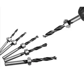 Ограничительное кольцо для сверла Оптическая ось Локатор сверла Ограничитель Позиционное кольцо Нержавеющая сталь Деревообрабатывающие инструменты Аксессуары 8P