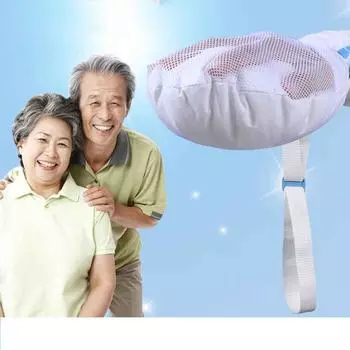 Ограничительные перчатки для пожилых людей, перчатки против царапин на запястье с защитным ремешком у прикроватного пациента, дышащая перчатка для разделения пальцев 30*19cm