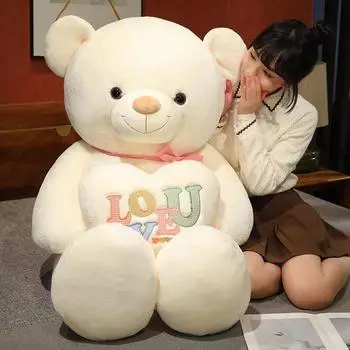 Огромное количество душераздирающих медведей, плюшевых медведей, плюшевых игрушек, милых медведей, тряпичных кукол для девочек, подарков 80Cm