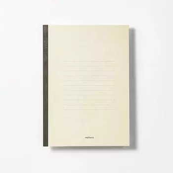 OGUNO Сделано в Easy на 30 чередующихся 1 меньше внутреннего лимона Япония, Махора, Глаза, Полу-B5 Блокнот, Листы, Линии, Книга, Антибликовый, Усталость, Бумага,