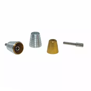 [Oh.makasenet] Пластиковая модель гандам 6мм металлический нониус серебряный (Набор из 2) (Y1 желтое золото)