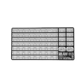 [Oh.makasenet] Пластиковая модель перила ограждения gunpla 1/100 1/144 (АВ-113)