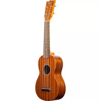 Ohana Укулеле Сопрано Размер Все Красное Дерево SK-10