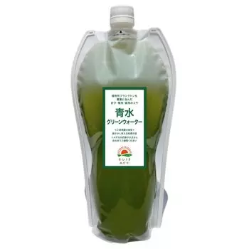 Ohisama Medaka Blue Water Green Water Medaka Needlefish Fry Bait Goldfish Paramecium Daphnia Raw Chlorella Medaka Daphnia Culture (1100ml)