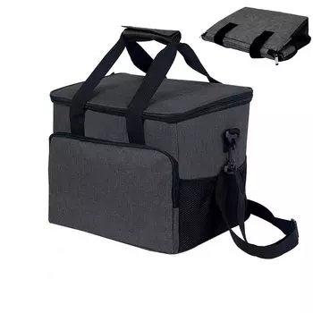 Охладитель большой холодный теплоизоляционный охладитель холодный 3 слоя воды утечка плечо мягкий охладитель отлично подходит для спорта Cherry Blossom Club Box, емкость, 30 л, изоляция,