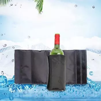 Охладитель для вина, морозильный рукав, охлаждающий рукав для бутылок вина, шампанского, мгновенное охлаждение для барбекю, кемпинга, вечеринки на открытом воздухе
