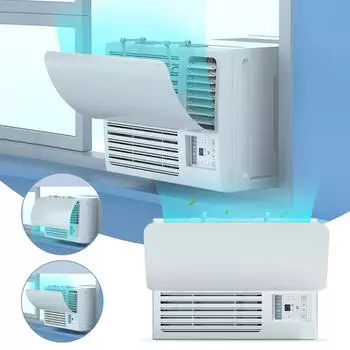 Охладитель оконного типа с ветровым стеклом Ветрозащитный кожух Кондиционер Ветрозащитный кожух Настенный кондиционер с прямым обдувом