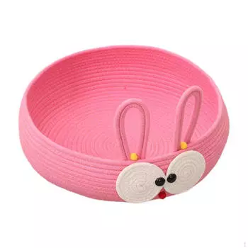 Охлаждающая кровать для домашних животных, летняя круглая складная холодная кровать для собак с дизайном кошачьих ушей, милая для сна розовый