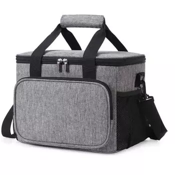 Охлаждающая мягкая морозильная камера с теплоизоляцией Extra Large 30 Lunch Keep Ice Водонепроницаемая сумка из алюминиевой фольги Oxford с изоляцией Легкая сумка,