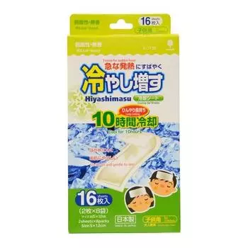 Охлаждающая простыня Kokubo Heat для детей, без запаха, 16 шт., 1 шт., популярный персонаж в Корее