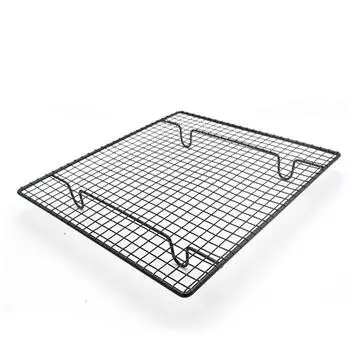 Охлаждающая стойка из нержавеющей стали, антипригарное покрытие, подставка для выпечки, противень для духовки, противень для выпечки макарон, хлеба, печенья, решетчатая полка для барбекю