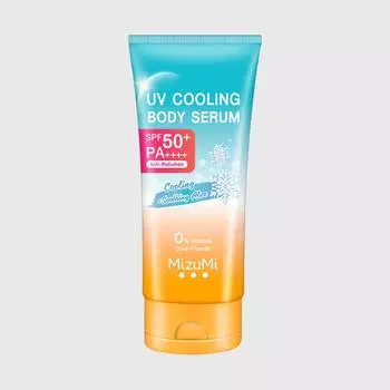 Охлаждающая сыворотка для тела MizuMi UV 165 мл. SPF50+ PA++++ Защита от загрязнений, Охлаждение + Успокоение Алоэ, Благоприятно для кораллов 165 ml.