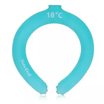 Охлаждающая трубка для шеи для летних видов спорта на открытом воздухе многоразовая обертка носимый гелевый пакет со льдом